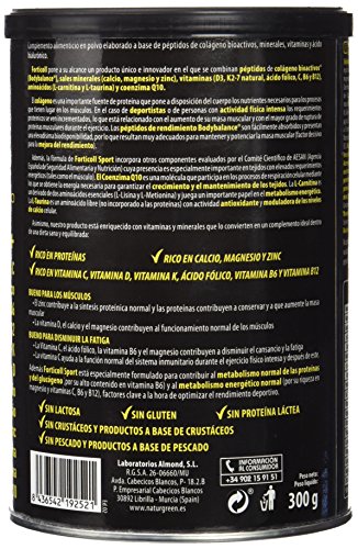 FORTICOLL Almond Colageno Peptidos Rendimiento Sport Fortico, 300 Gramo