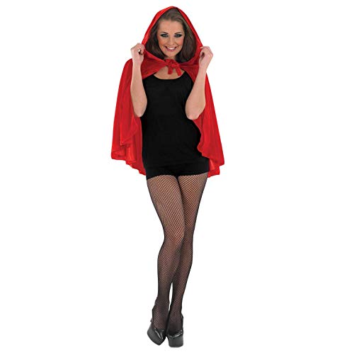 Fun Shack Capa Roja Mujer, Disfraz Halloween Mujer Disponible en Talla Única