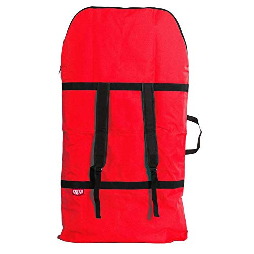 Funda de Bodyboard SINGLE – Negro Rojo