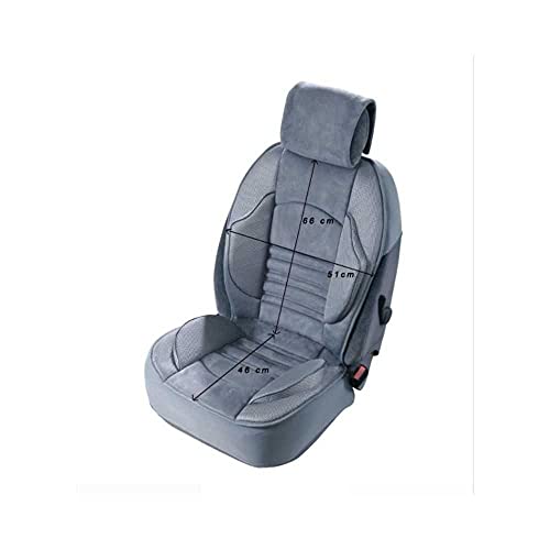 Funda para asiento delantero de gran confort para City Car C 601 Fia. Ducato 2.3 120 CV (2020) (), 1 pieza, gris antracita