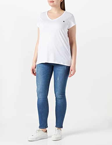 G-STAR RAW, mujer Camiseta Eyben Slim, Blanco (white 2757-110), S