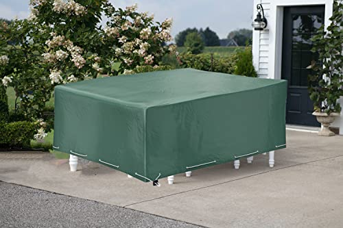 GardenGloss® Funda para muebles de jardín resistente al invierno (250x210x90cm) - 100% impermeable y resistente a la intemperie - Material antidesgarro con protección UV - Funda para muebles de jardín