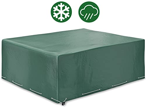 GardenGloss® Funda para muebles de jardín resistente al invierno (250x210x90cm) - 100% impermeable y resistente a la intemperie - Material antidesgarro con protección UV - Funda para muebles de jardín