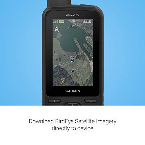 Garmin GPSMAP 66s, Handheld Hiking GPS with 3” Color Display and GPS/GLONASS/GALILEO Support