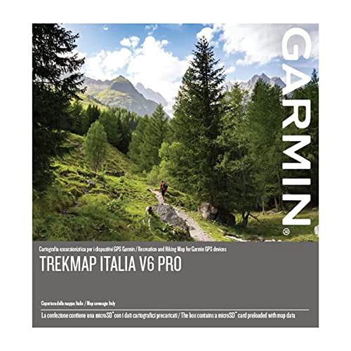 Garmin Tarjeta Micro SD Topo Trekmap Italy V6 Pro