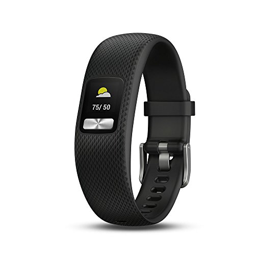 Garmin Vivofit 4 - Reloj Fitness Rastreador, Unisex, Negro, S/M (Reacondicionado Certificado)