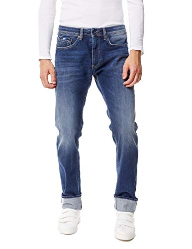 Gas Morris Jeans, Blue Denim Comfort 12 OZ, 30 Hombres