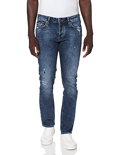 GAS Norton Carrot Jeans, Azul, 34 Hombres