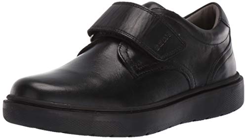 Geox J RIDDOCK BOY G Zapatos De Uniforme Escolar Niños, Negro (Black), 39 EU