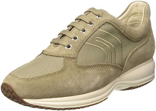 Geox U Happy Art. G - Zapatillas Hombre, Beige (Sand), 40 EU, Par