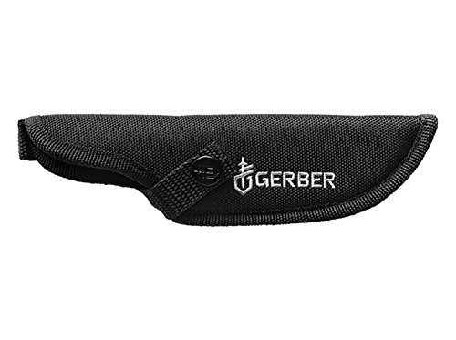 Gerber Cuchillo con funda de nailon, Longitud de hoja: 9,22 cm, Moment Fixed Blade Knife, 31-003617