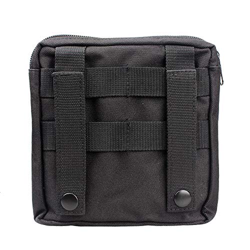 Gexgune Bolsa Nylon Molle Bolsa Táctica de la Cintura Herramienta EDC Equipo de Supervivencia Impermeable Volver Cintura al Aire Libre Utilidad del teléfono Caja de Molle