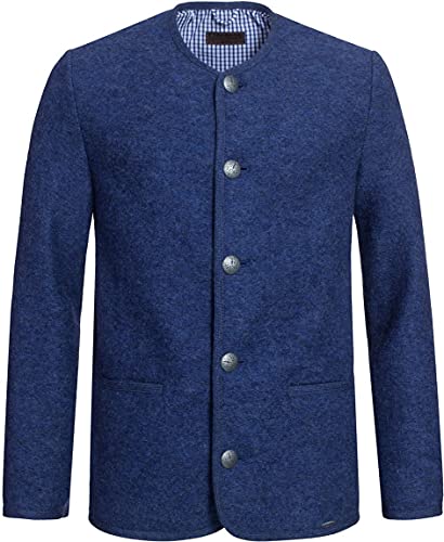 Giesswein Jack, Chaqueta Tradicional para Hombre, Azul (Jeans 527), 60