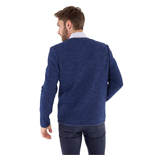 Giesswein Jack, Chaqueta Tradicional para Hombre, Azul (Jeans 527), 60