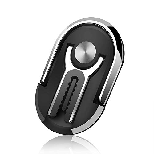 Gizayen Finger Ring Stand, Multipurpose Mobile Phone Bracket Holder Stand 360 Degree Rotation for Car Home, Metal Grip Holder for Magnetic Car Mount Compatible