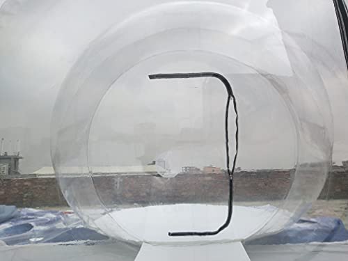 GKPLY Carpa de Burbujas Inflable para Exteriores, cúpula de jardín con un túnel, Invernadero, Gazebo, toldo, Camping, Patio Trasero, Carpa Transparente, Gran cápsula meteorológica de Gran tamaño con