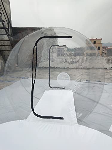 GKPLY Carpa de Burbujas Inflable para Exteriores, cúpula de jardín con un túnel, Invernadero, Gazebo, toldo, Camping, Patio Trasero, Carpa Transparente, Gran cápsula meteorológica de Gran tamaño con