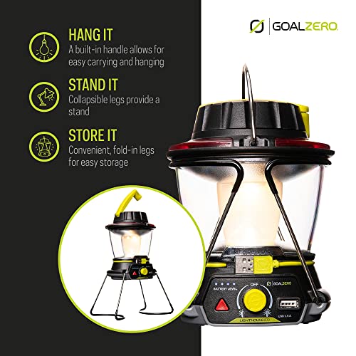 Goal Zero Lighthouse 600 Lantern & USB Power Hub LUZ USB-Linterna Bank, Unisex Adulto