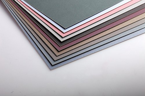 Goldline GmbGMB-119 A1 Lot de 10 plaques de carton plume  Plat Board – Blanc, Lot de 10 A1