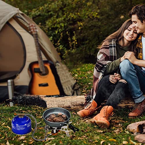 Goldmiky Estufa de Camping 3900W Mini Estufa de Gas Hornillo de Gas,Hornillos de Acampada Plegable de Acero con Encendido Aceshop Piezoeléctrico Para Deportes Al Aire Libre Pesca Escalar Montañas