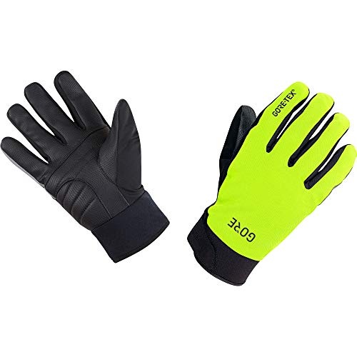 GORE WEAR C5 Thermo Guantes GORE-TEX, 8, Amarillo neón/Negro