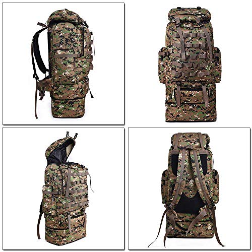 Greenpromise 100L Militar Mochila Molle Camping Bolsa Mochila Táctica Hombres Grande Senderismo Ejército Viaje Deporte Al Aire Libre Bolsas Saco