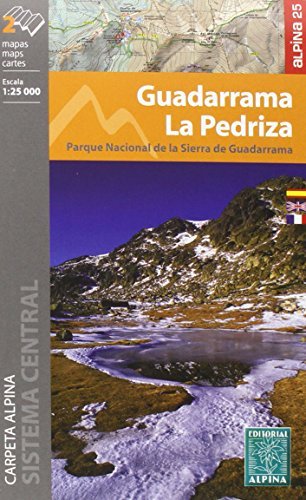 Guadarrama - La Pedriza PN by Editorial Alpina S.L.(2018-03-12)