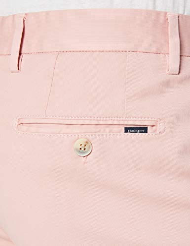 Hackett London Pantalones Cortos de Textura G/Dye, 368rosa, 38 para Hombre