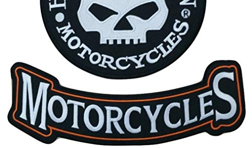 HARLEY ROCKERS WILLIE G. Skull - Chaleco para motocicleta (3 unidades)