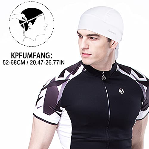 HASAGEI Sports Bandana Cap Durag Bandana Pañuelo para la Cabeza Bicicleta Sombrero Transpirable Absorbe el Sudor