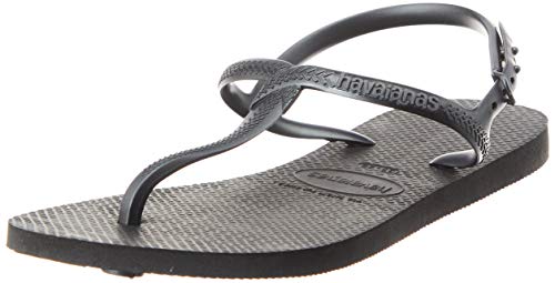 Havaianas Twist, Sandalias, para Mujer, Negro, 41/42 EU