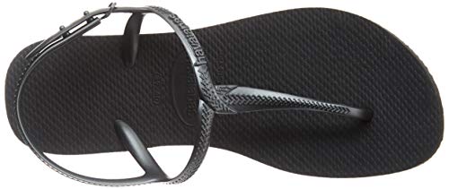 Havaianas Twist, Sandalias, para Mujer, Negro, 41/42 EU