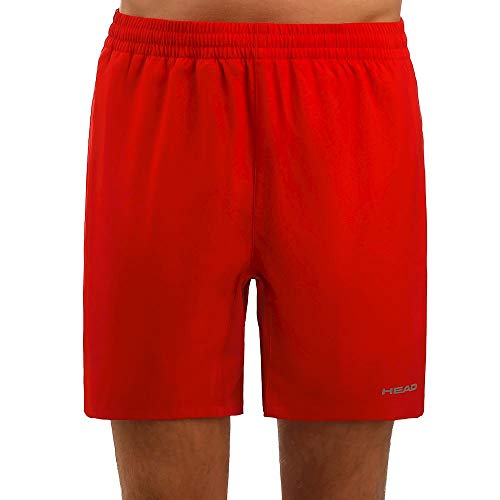 HEAD Pantalones cortos Club para hombre, Rojo, M