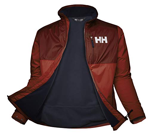 Helly Hansen Active Midlayer Jacket Chaqueta Softshell, Hombre, 215 Oxblood, M