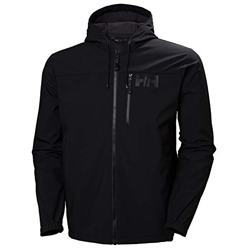 Helly Hansen Active Softshell Jacket Chaqueta, Hombre, 990 Black, L