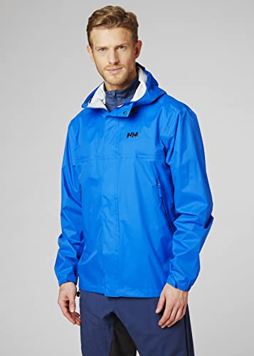 Helly Hansen Loke Chaqueta Impermeable, Hombre, Azul (Electric Blue), L