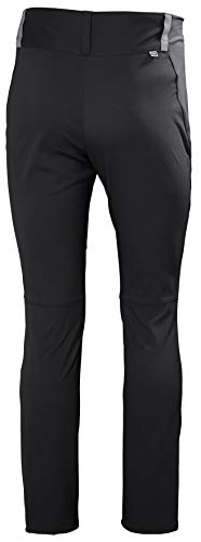 Helly Hansen Skar Aire Libre Hiking Excursionismo Pantalones con Estiramiento, Mujer, Ébano, S