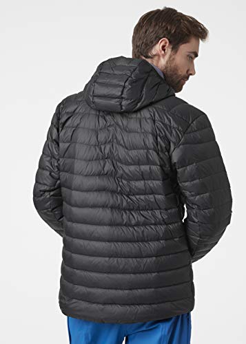 Helly Hansen Verglas Hooded Down Insulator Chaqueta, Hombre, Black, L