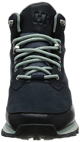 Helly Hansen W Chilcotin, Botas de Senderismo Mujer, Azul (Evening Blue/Marine Blue 689), 37.5 EU