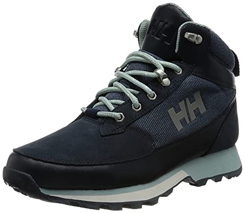 Helly Hansen W Chilcotin, Botas de Senderismo Mujer, Azul (Evening Blue/Marine Blue 689), 37.5 EU