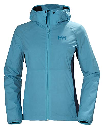 Helly Hansen W Odin Stretch Hooded Light In Sudadera con Capucha, Mujer, 511 Scuba Blue, M