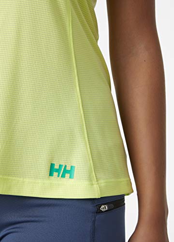 Helly Hansen W Verglas Pace Singlet Camiseta, Mujer, Verde Oscuro, L