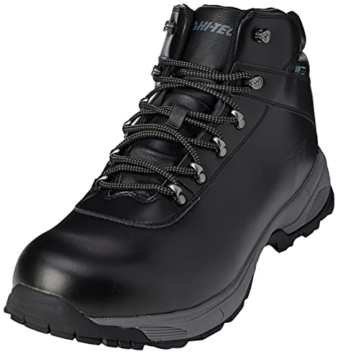 Hi-Tec Eurotrek Lite WP, Botas de Senderismo Hombre, Negro (Black 21), 44 EU