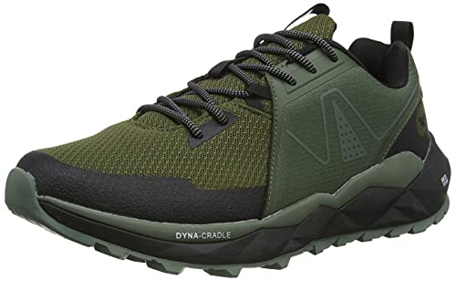 Hi-Tec Geo Pro Trail Olive Leaf/Black UK7, Zapatos para Senderismo Hombre, 41 EU