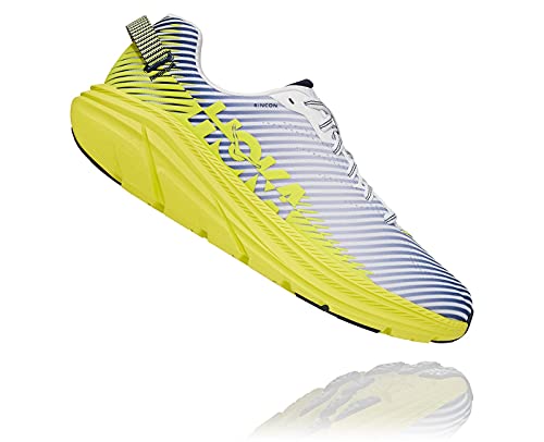 Hoka Rincon 2, Zapatillas de Running por Hombre, Blanco (BlancDeBlanc/Citrus BDBCT), 46 EU