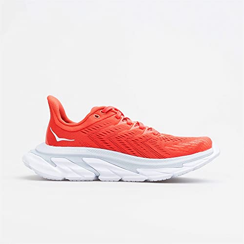 HOKA W 1110511 HCWH Clifton Edge, Zapatillas de Running para Mujer, Coral/Blanco, EU 38