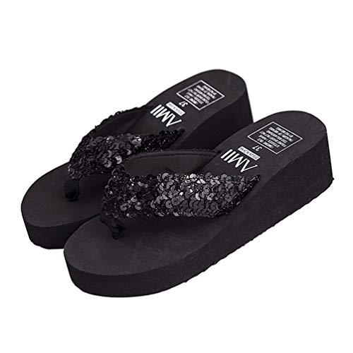 Holibanna Sandalias con Plataforma Sandalias de Playa de Verano para Mujer Sandalia para Mujer con Cuña Y Chanclas