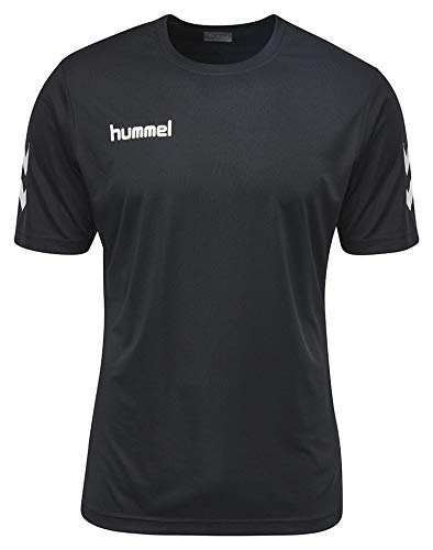 hummel Camiseta de Hombre de poliéster, Hombre, 003756-2001, Negro (Black), Extra-Large