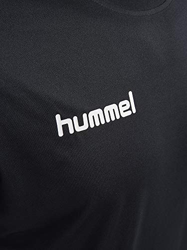 hummel Camiseta de Hombre de poliéster, Hombre, 003756-2001, Negro (Black), Extra-Large