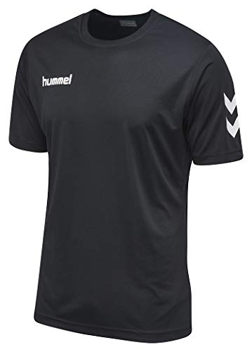 hummel Camiseta de Hombre de poliéster, Hombre, 003756-2001, Negro (Black), Extra-Large